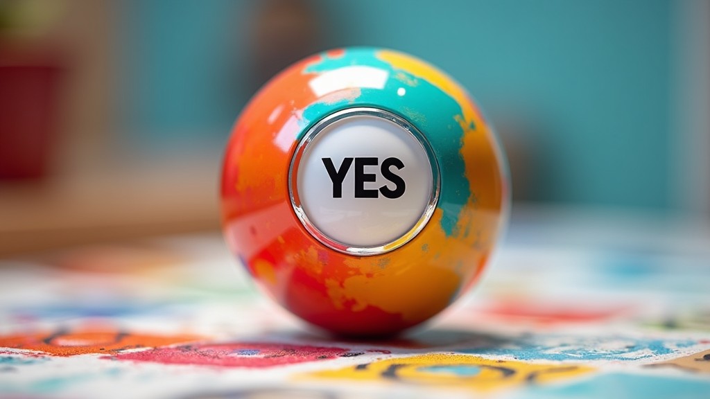 Personalise magic 8 ball custom your answers and logo
